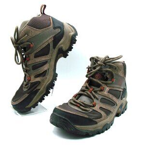 Columbia Mens 7 Wmns 8-8.5 Woodburn Hiking Shoes Waterproof Omni-Grip BM3913-231